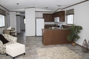 Northwood Mobile Home Kitchen from living room